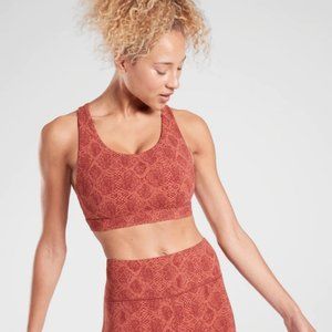 NWT Athleta D-DD Ultimate Snake bra in Supersonic